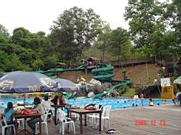 Sebby and the boys had gone up to the big slide.